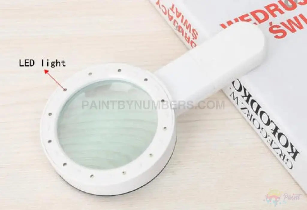 Handheld Magnifier For Paint By Numbers
