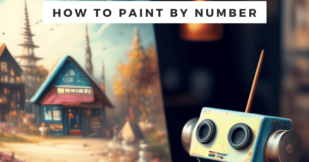 How to Paint by Number Paint By Numbers