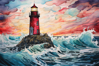 Thumbnail for Gorgeous Sky And Lighthouse