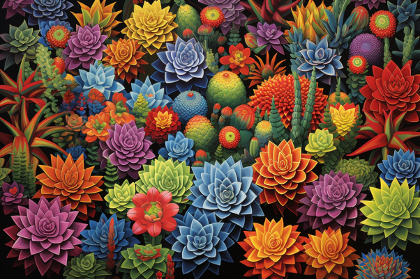 So Many Succulents Paint by Numbers Kit