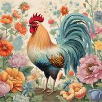 Thumbnail for Rooster In The Flowers