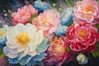 Thumbnail for Pretty Multi Colored Peonies