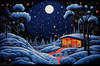 Thumbnail for Cold Cabin On Christmas Night