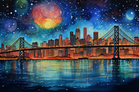 Thumbnail for Pretty Starry Night In San Francisco