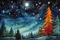 Thumbnail for Christmas Tree And Stars