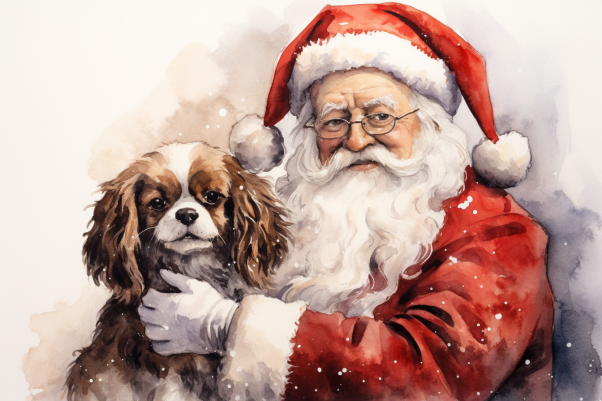 Santa Clause With King Charles