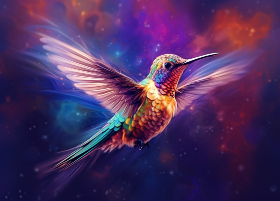 Celestial Hummingbird