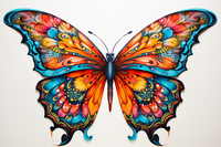 Thumbnail for Artsy Detailed Butterfly  Paint by Numbers Kit