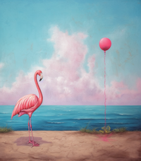 Thumbnail for Fun Flamingo Finds Balloon