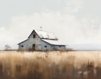 Thumbnail for A Big Barn In A Field
