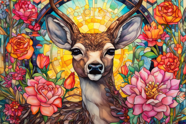 Dreamy Pretty Deer