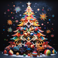 Thumbnail for Abstract Christmas Tree