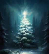 Thumbnail for Glorious Christmas Tree In The Woods