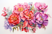 Thumbnail for Pretty Watercolor Peonies