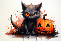 Thumbnail for Halloween Spooky Cat