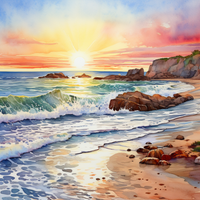 Thumbnail for Waiting For Sunset On The Beach