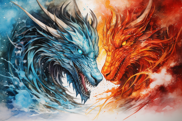 Cold And Hot Dragons
