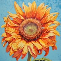 Thumbnail for Bright Golden Sunflower