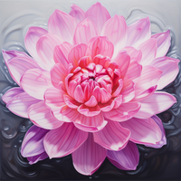 Thumbnail for Dreamy Pink Floating Flower