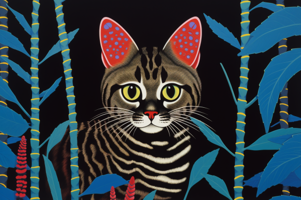 Bold Bengal Cat Paint by Numbers Kit