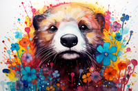 Thumbnail for Mellow Otter And Flowers
