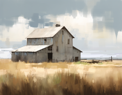 Big Old Gray Barn