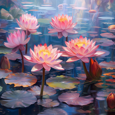Simply Beautiful Water Lilies