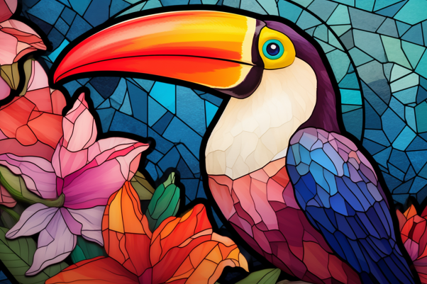 Glorious Vibrant Toucan