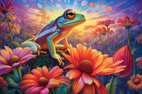 Thumbnail for Daydreaming Frog And Flowers