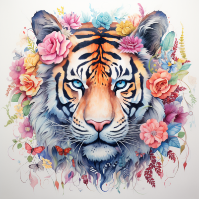 Mesmerizing Detailed Tiger