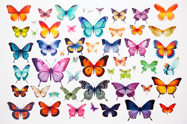 Butterfly Collection  Paint by Numbers Kit