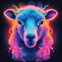 Thumbnail for Glowing Neon Sheep