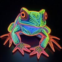 Thumbnail for Electric, Neon Frog