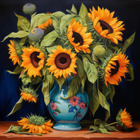 Thumbnail for Featuring Vase Full Of Sunflowers