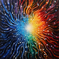 Thumbnail for Amazing Rainbow Mandala  Paint by Numbers Kit