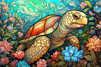 Thumbnail for Lovely Peaceful Sea Turtle