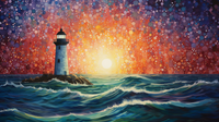 Thumbnail for Dreamy Lighthouse In The Sea