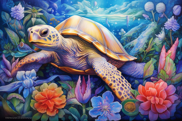 Glorious Sea Turtle