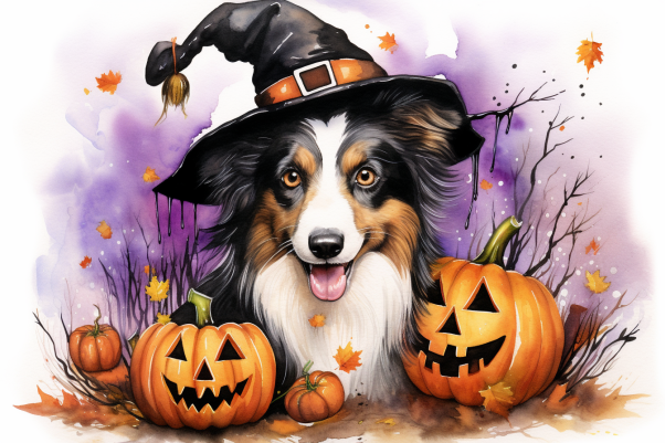 Halloween Collie