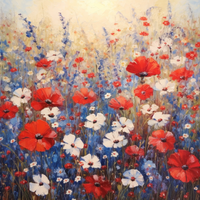 Thumbnail for Field Of Flowers Patriotic