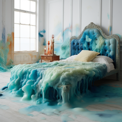 Melting Bed  Paint by Numbers Kit