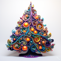 Thumbnail for Christmas Tree Art