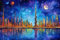 Thumbnail for Dubai Starry Night