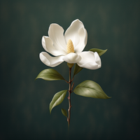 Thumbnail for A Single White Flower