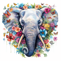 Thumbnail for Featuring Flowers And An Elephant