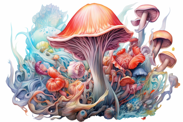 Graceful Groovy Mushrooms