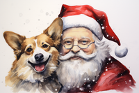 Thumbnail for Corgi And Santa
