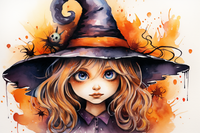 Thumbnail for Young Hallloween Witch