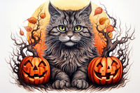 Thumbnail for Jack O Lanterns And Kitty