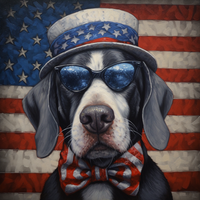 Thumbnail for Old Patriotic Dog